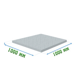 Резиновое покрытие 1000x1000x20мм для бассейнов - Pool
