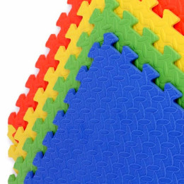 Мат-пазл детский синий