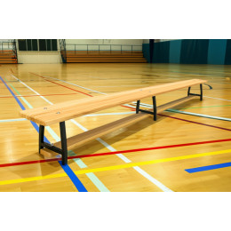 Скамья гимнастическая 1,5 м на металлических ножках